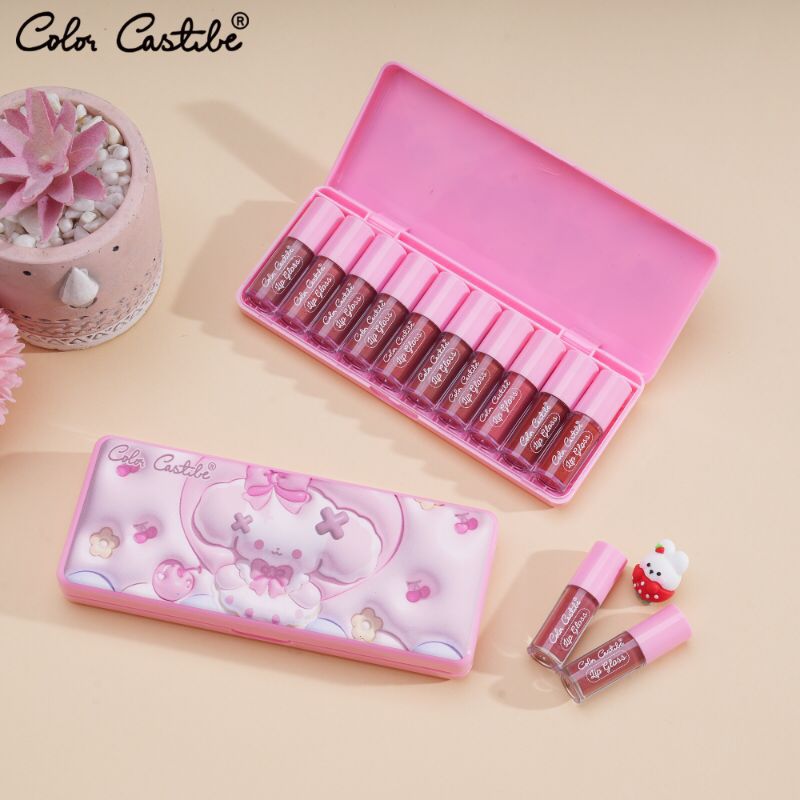 Color castel 10 piece lipgloss