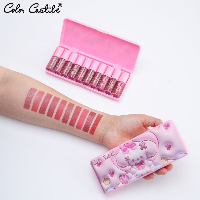 Color castel 10 piece lipgloss